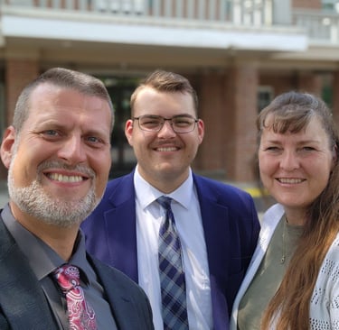 Pastor Brian & Sister Camille Elam and Brother Matthew