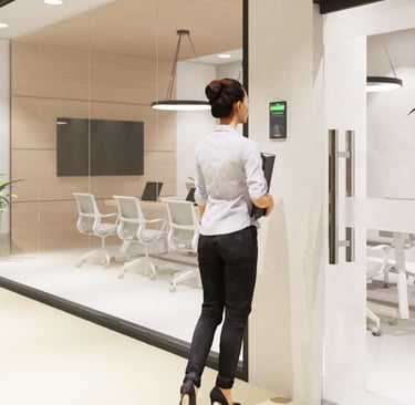 Keyspace Room Booking & In Room Time Control