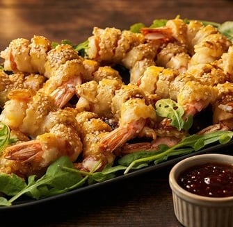 Shrimp bites - 3-ingredient shrimp bites, crispy & flavorful