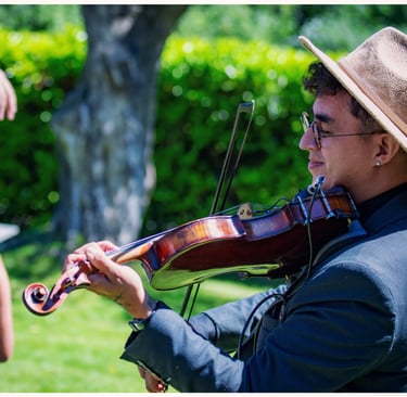 Reserva a Mauro Ruiz, violinista profesional, para bodas y eventos exclusivos en Valencia y España.