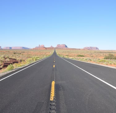 Forest Gump Point, Monument Valley, Utah, USA