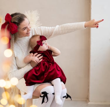 Kalėdinė fotosesija studijoje