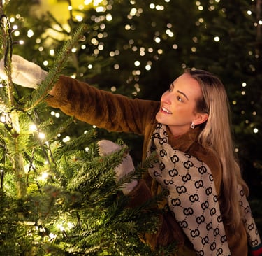 Kalėdinė fotosesija mieste