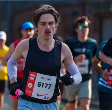 Athlète de Trail Running entrainé par l'agence Eminence Outdoor