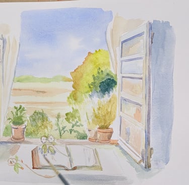 watercolour painting class learn painting milton keyens