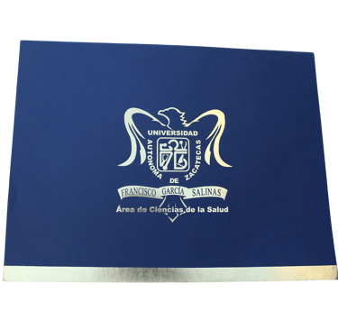 Carpetas con hotstamping