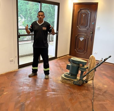 lixamento de parquet e aplicação em são paulo