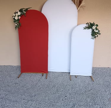 housses blanches
