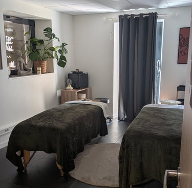 Salle Massages Duo ambiance zen