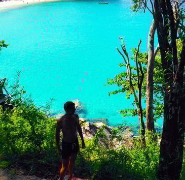 Paradise beach on a holiday planned by Francesco Margaretini Luxury Travel Villas Weddings