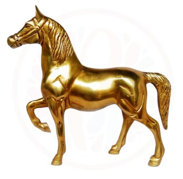 brass horse