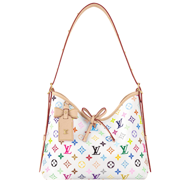Louis Vuitton x Takashi Murakami CarryAll PM White Multicolor