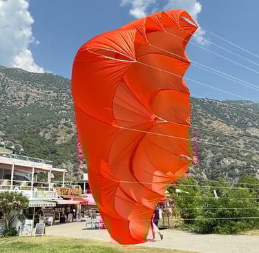 KARE square paragliding reserve parachute