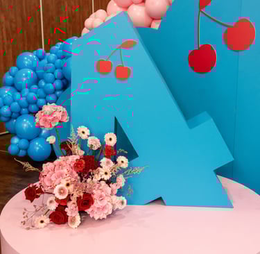 Décoration florale événementielle AMA Event Loire