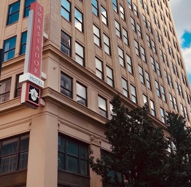 AMBASSADOR HOTEL IN DOWNTOWN WICHITA KANSAS