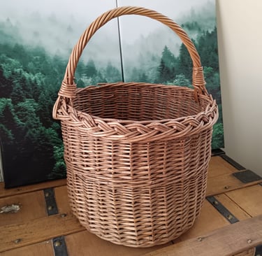 Grand panier rond