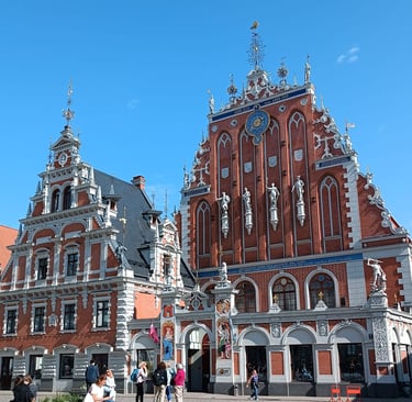 Casa delle teste nere a Riga, Lettonia
