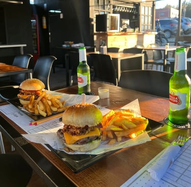 Deliciosa Hamburguesa en Torreon gastro bar