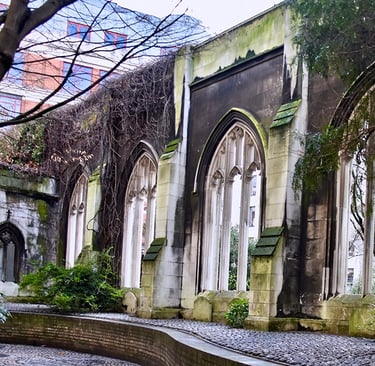 St Dunstan in the East Church Garden