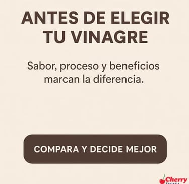 Comparativa de precios vinagres