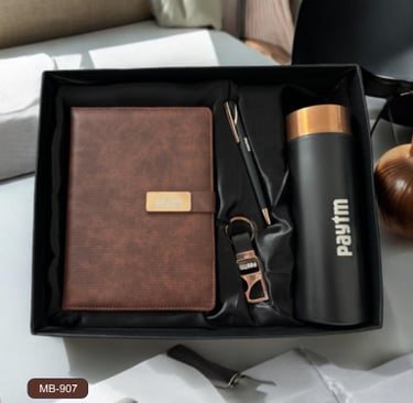 Paytm set pen, diary, bottle and keychain