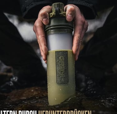 cantimplora potabilizadora botella potabilizadora grayl