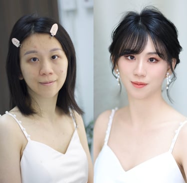 香港婚禮新娘化妝師試妝