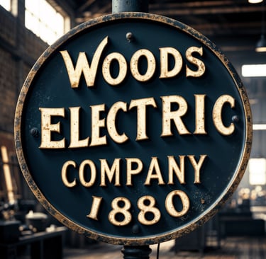 Woods Electric Company 1880