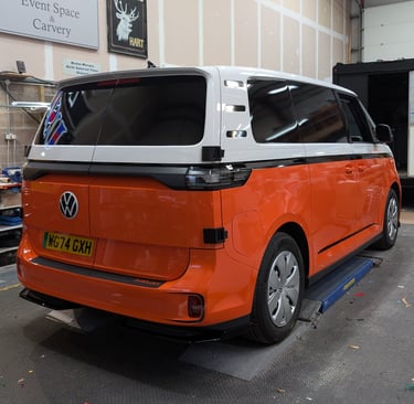 ID Buzz partial wrap