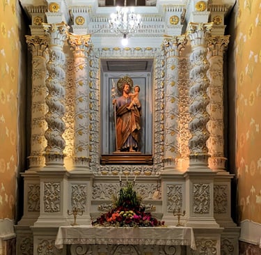 San Giuseppe nella chiesa di Monteparano con le sue tradizioni popolari