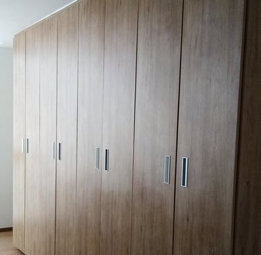 Closet puertas melamina