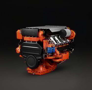 Motore Marino Scania DI 16 70M - 625 CV / 460 kW