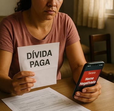 O que fazer se seu nome continua sujo após pagamento de dívida