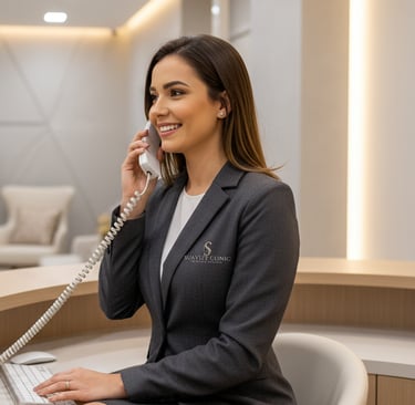 Entre em contato com a suavize clinic