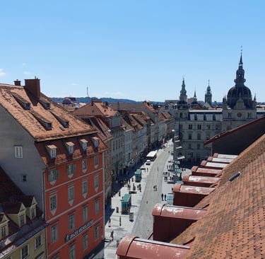 Aussicht auf Graz