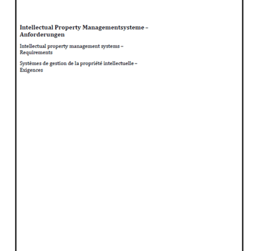 Deckblatt der DIN 77006