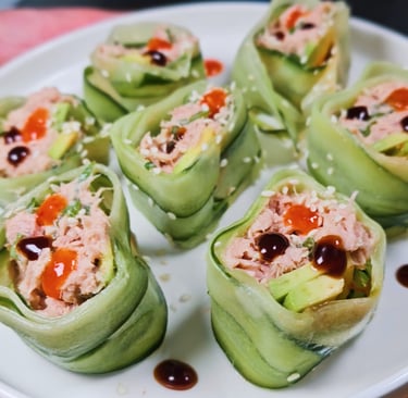 maki thon concombre