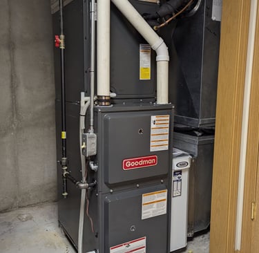 A new furnace for this family in Reeseville, WI will have them heating their house this winter.