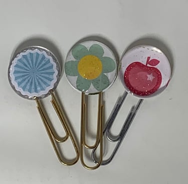 decorative summer paper clips
