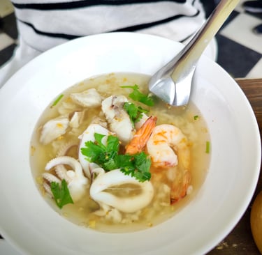 Searise อาหารเช้าบางแสน ข้าวต้มทะเล