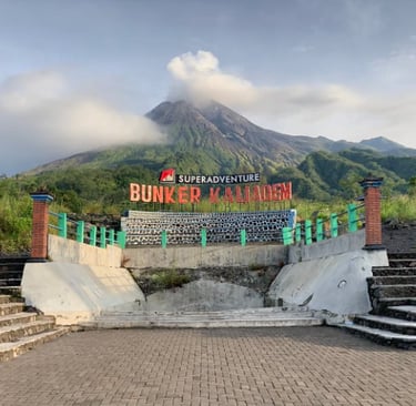 a sign that says, 'Bunker Kaliadem'.