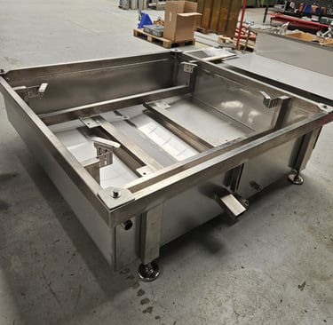 stainless steel tig welding, montage