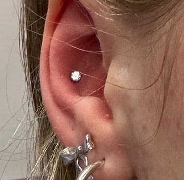 	Safe conch piercing service in Stonehaven studio