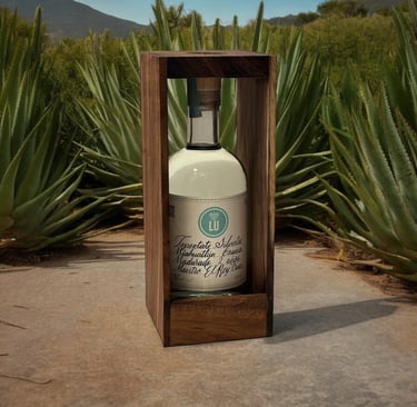 Botella Mezcal Coyote de Lu Mezcal