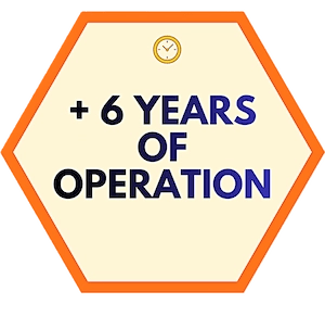 6 years of operatoin photo