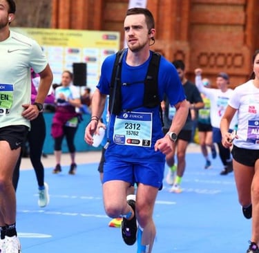 Athlète de Trail Running entrainé par l'agence TiSomé Outdoor