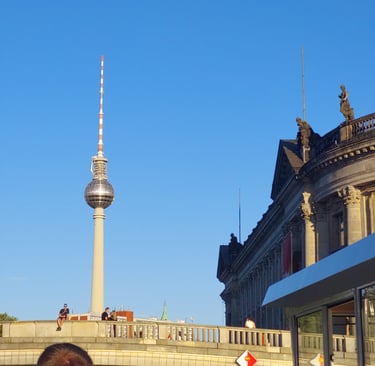 Aussicht auf den Berliner Fernsehturm