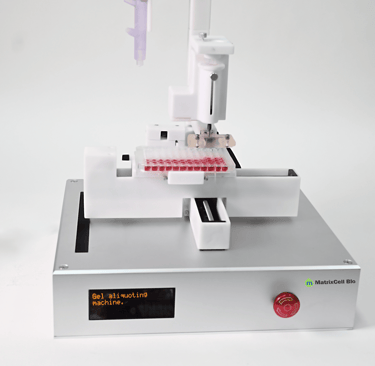 biogel aliquoter, aliquoting, dispensing