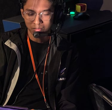 NAPC Stage Manager overlooking production schedule