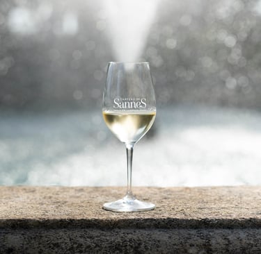 verre de vin blanc de Sannes